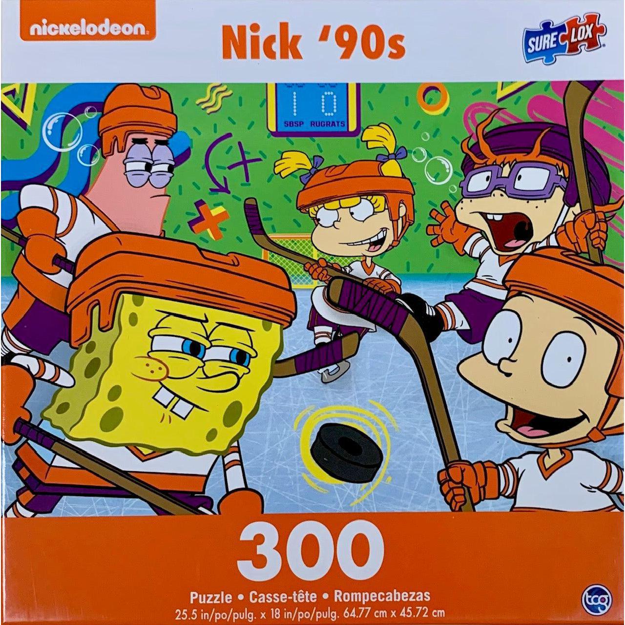 Hockey Game Nick '90s 300 Piece Jigsaw Puzzle Sure Lox