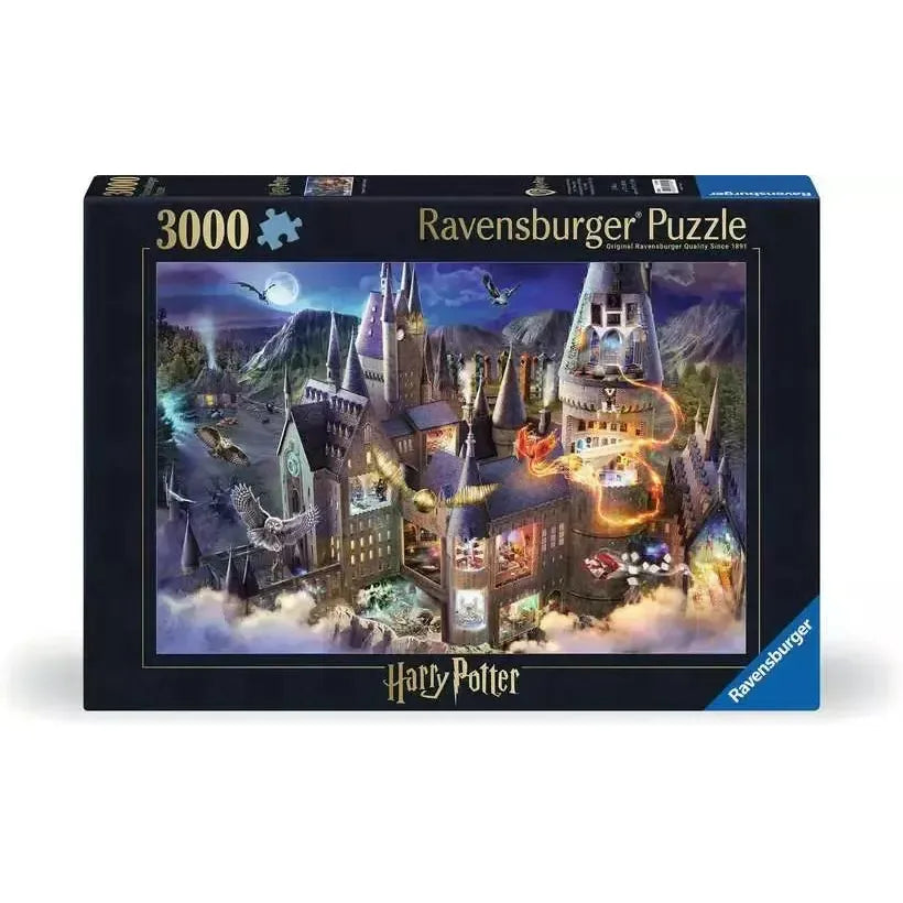 Hogwarts Castle Cutaway 3000 Piece Jigsaw Puzzle Ravensburger