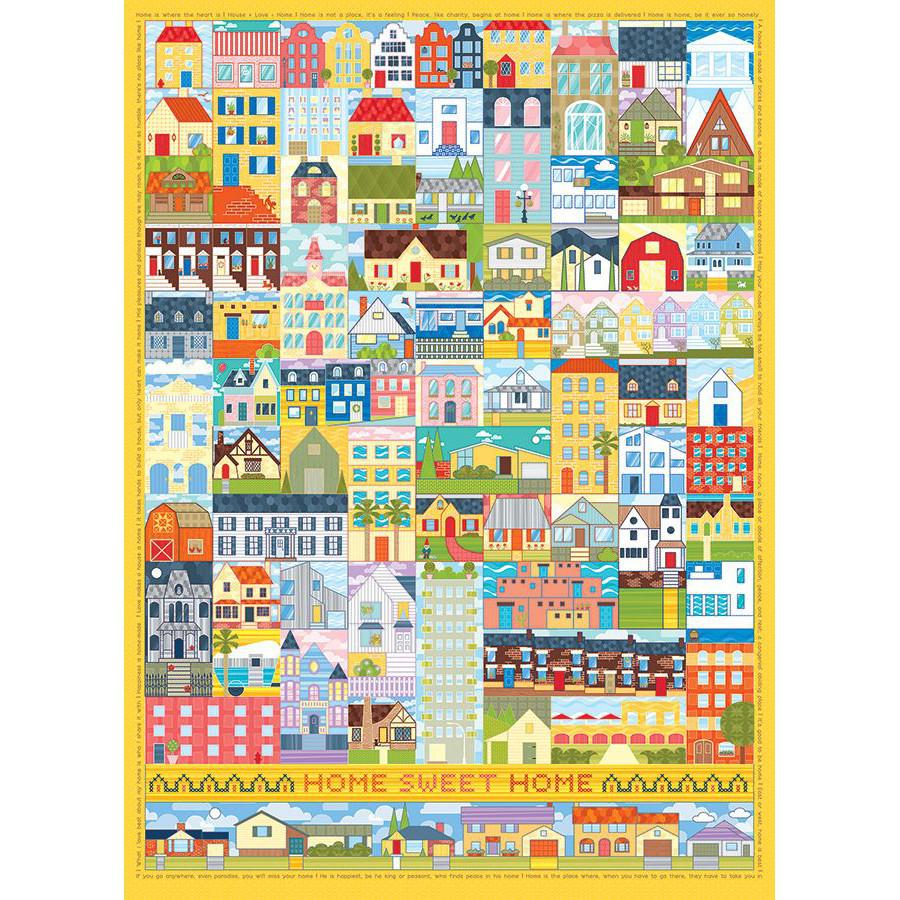 Home Sweet Home 1000 Piece Jigsaw Puzzle Cobble Hill