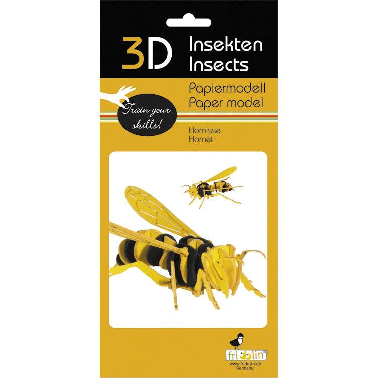 Hornet 3D Cardboard Model Kit Fridolin