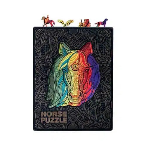 Horse 250 Piece Wooden Jigsaw Puzzle Geek Toys Puzzle Merchant