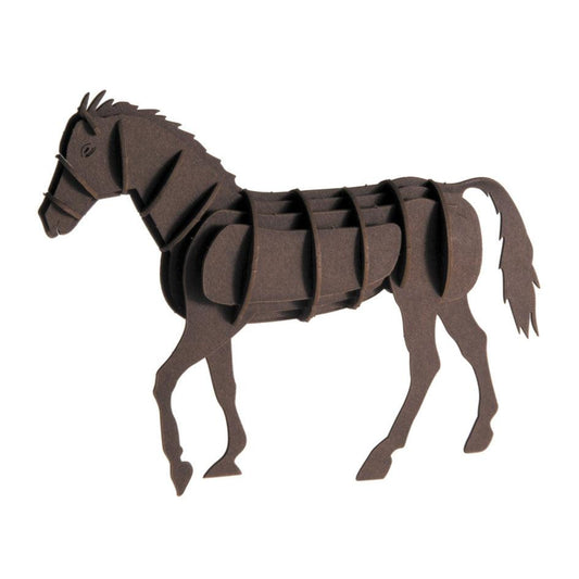 Horse 3D Cardboard Model Kit Fridolin