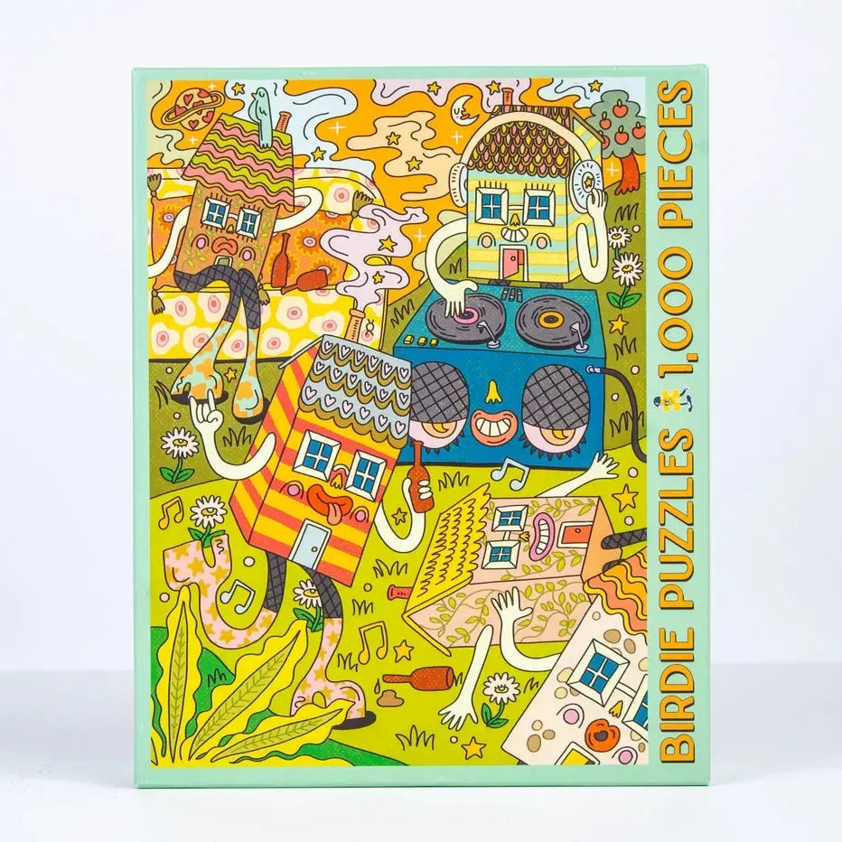 House Party 1000 Piece Jigsaw Puzzle Birdie
