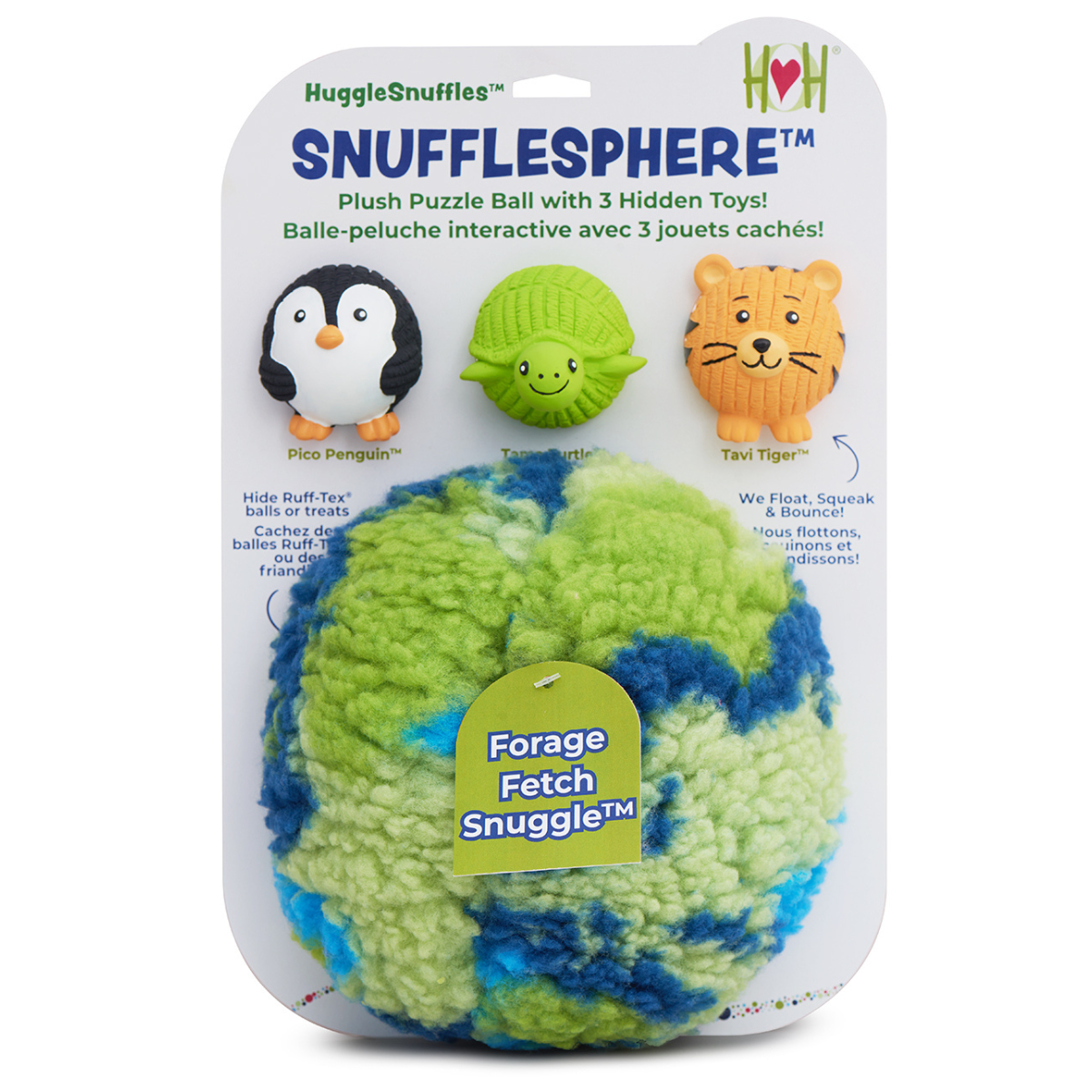 HuggleSnuffles™ SnuffleSphere™ Puzzle Ball HuggleHounds