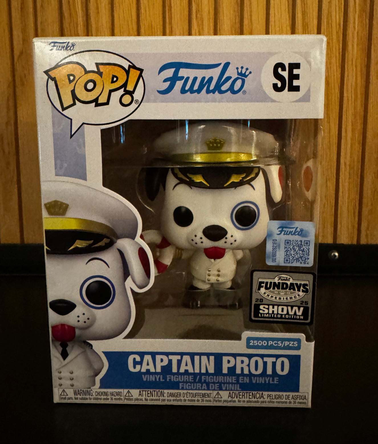 Funko Fundays Experience 2025: Pop! Originals Captain Proto () LE2500 Ralphie's Funhouse