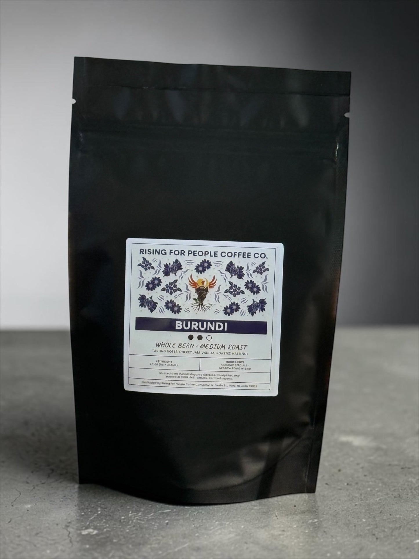Burundi — Whole Bean, Medium Roast Coffee