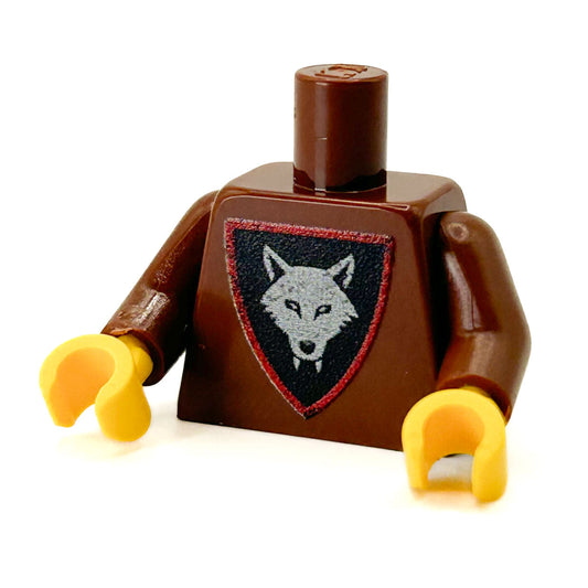 Wolfpack Castle Torso made using LEGO parts - B3 Customs B3 Customs