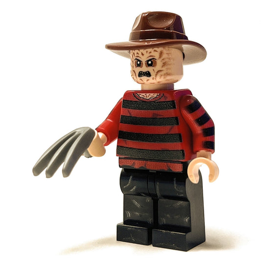 Freddy (Elm St.) - Custom Horror Minifig made using LEGO parts B3 Customs