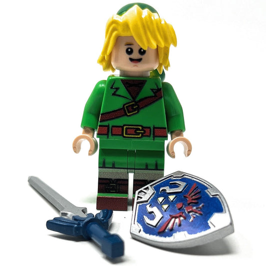 Link - Custom Legend of Zelda Minifig made using LEGO parts B3 Customs