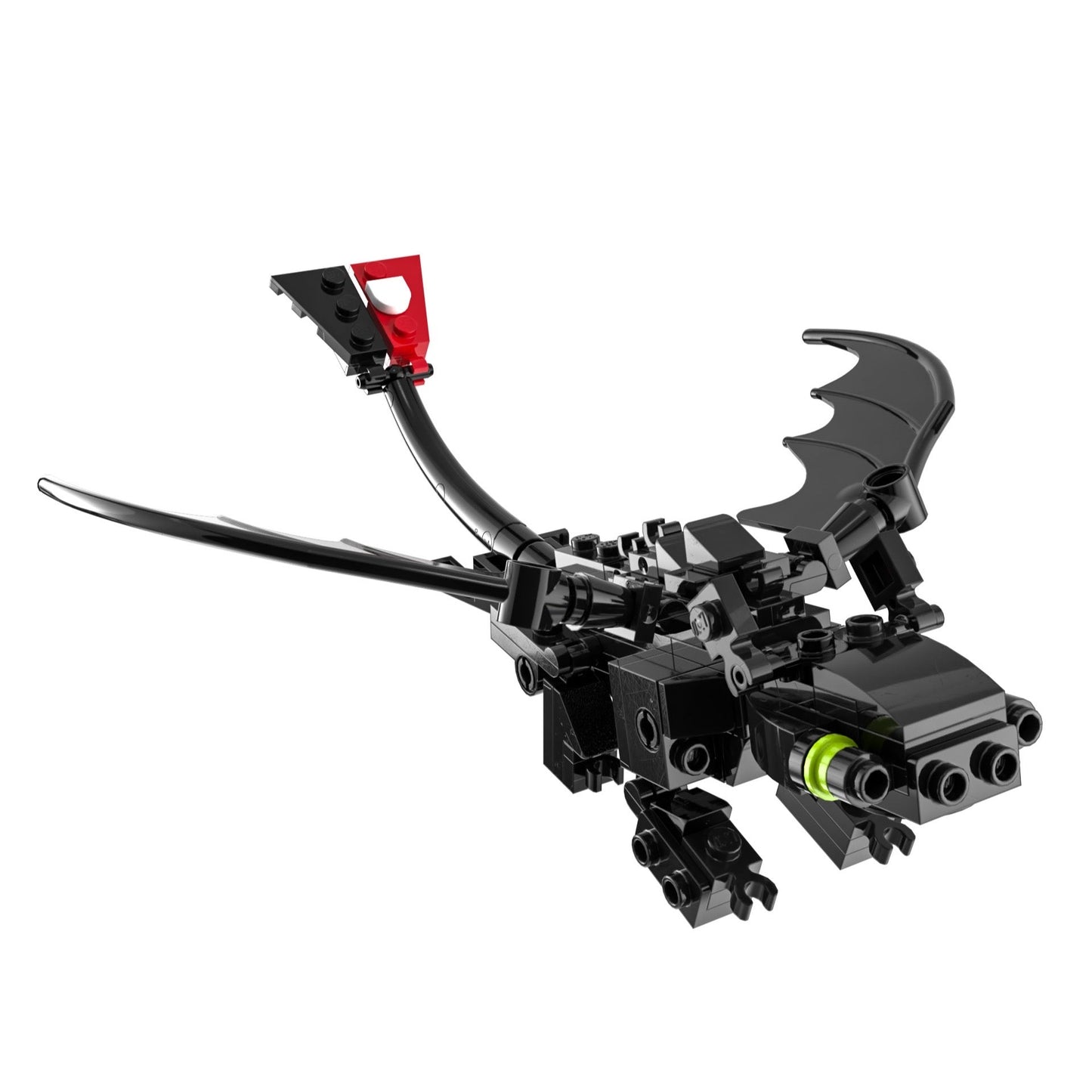 Night Dragon - Custom MOC made using LEGO parts B3 Customs