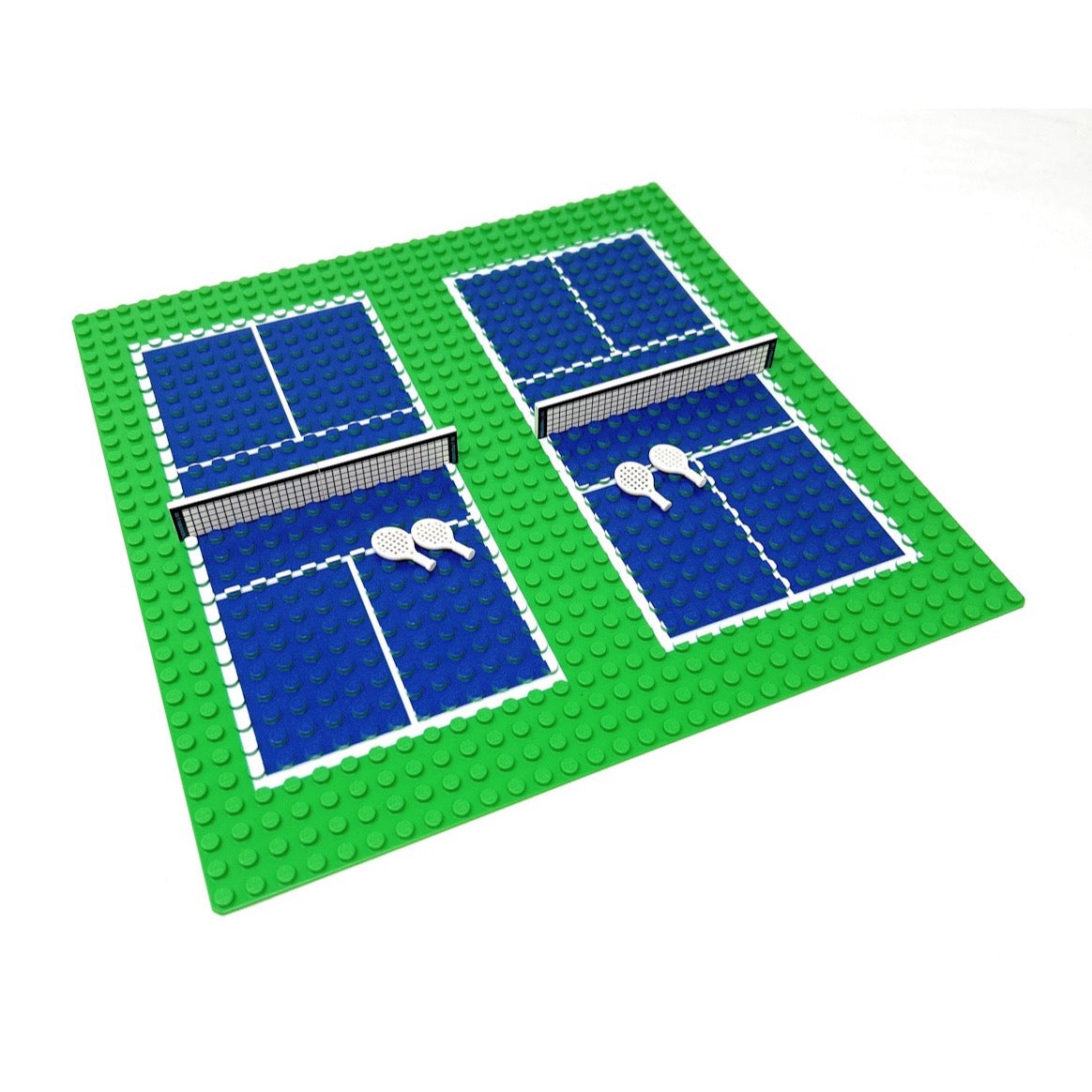 Custom Pickleball Courts made with LEGO parts - B3 Customs B3 Customs