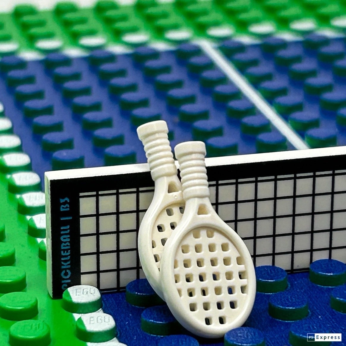 Custom Pickleball Courts made with LEGO parts - B3 Customs B3 Customs