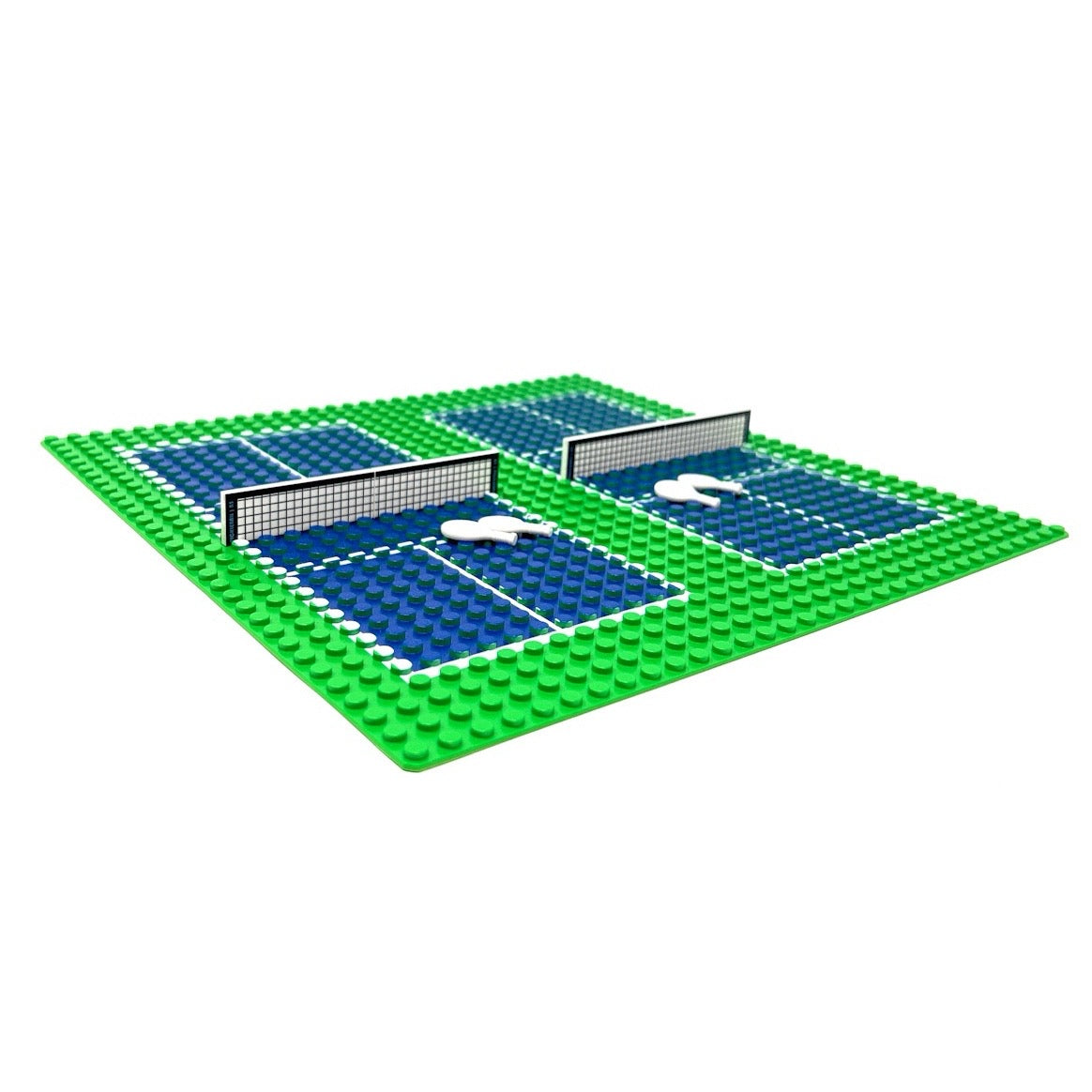 Custom Pickleball Courts made with LEGO parts - B3 Customs B3 Customs