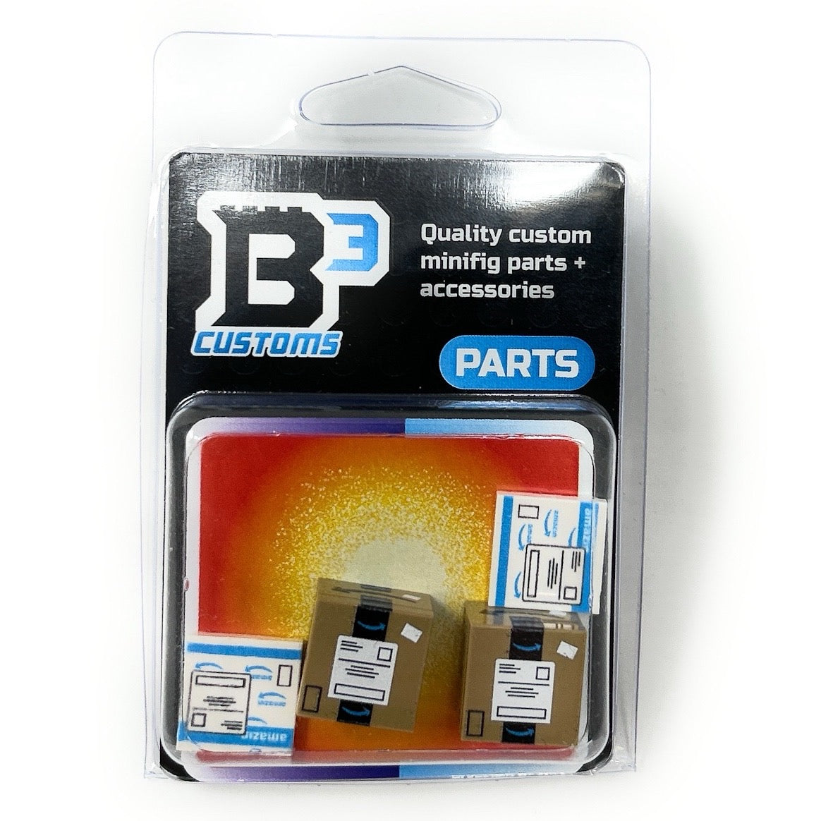 The Amazin Shipping Boxes Pack made with LEGO parts B3 Customs