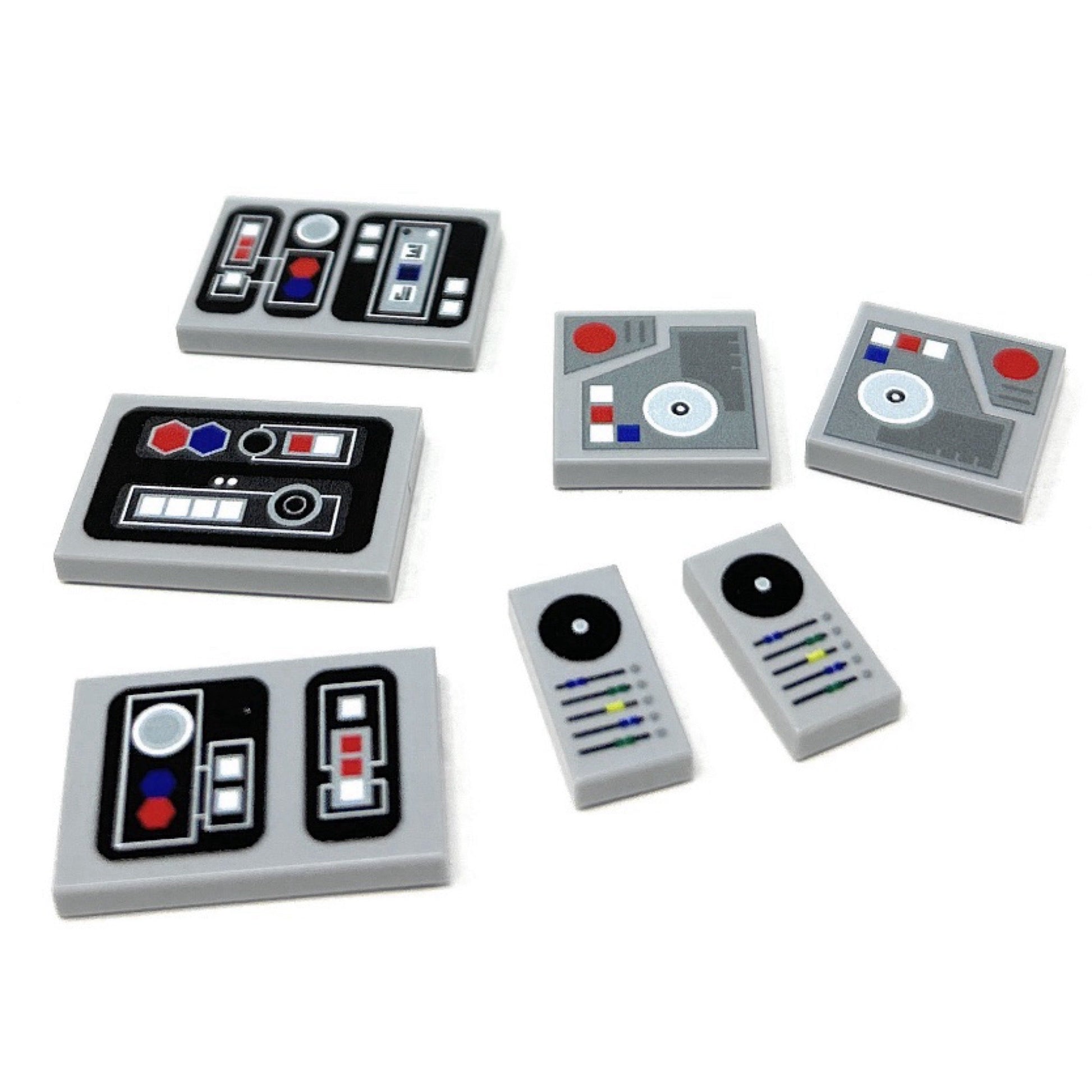 Control Panel Pack (Series 1) made using LEGO parts - B3 Customs B3 Customs
