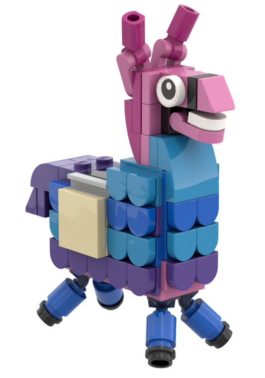 Party Llama - Custom Building Set using LEGO parts, B3 Customs B3 Customs