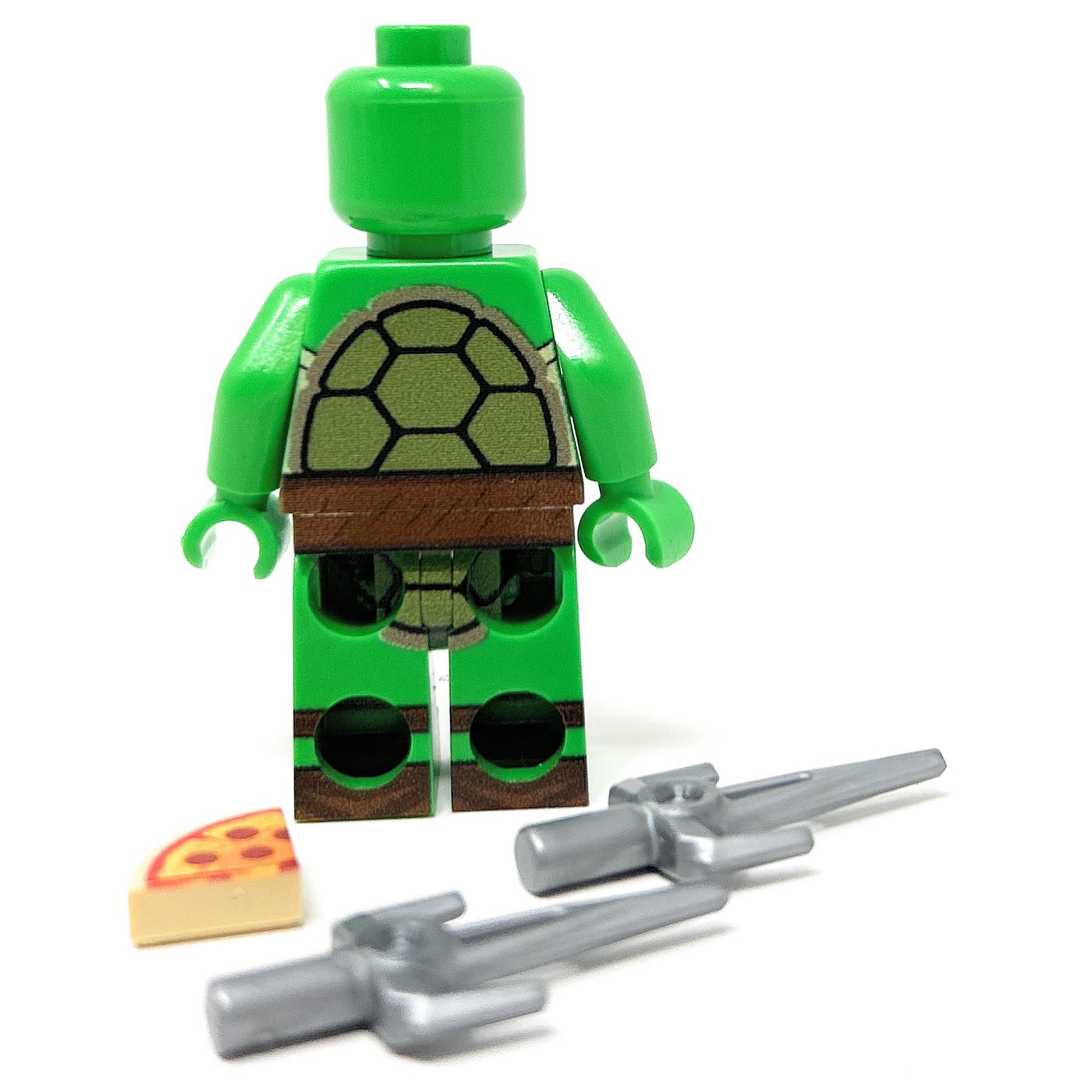 Raph Red Fighter Turtle - Custom Minifig made using LEGO parts B3 Customs