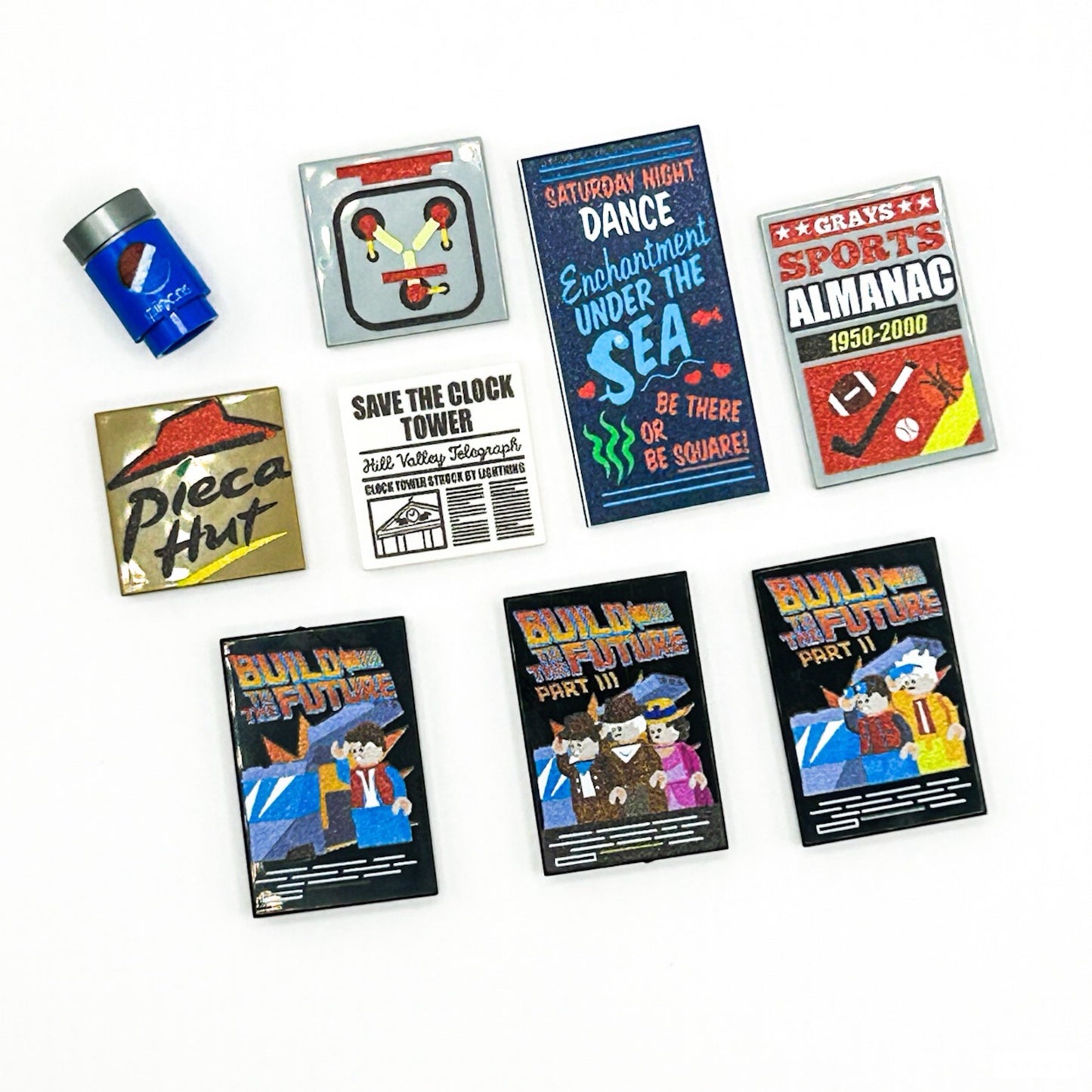 Build to the Future Pack made with LEGO parts - B3 Customs B3 Customs