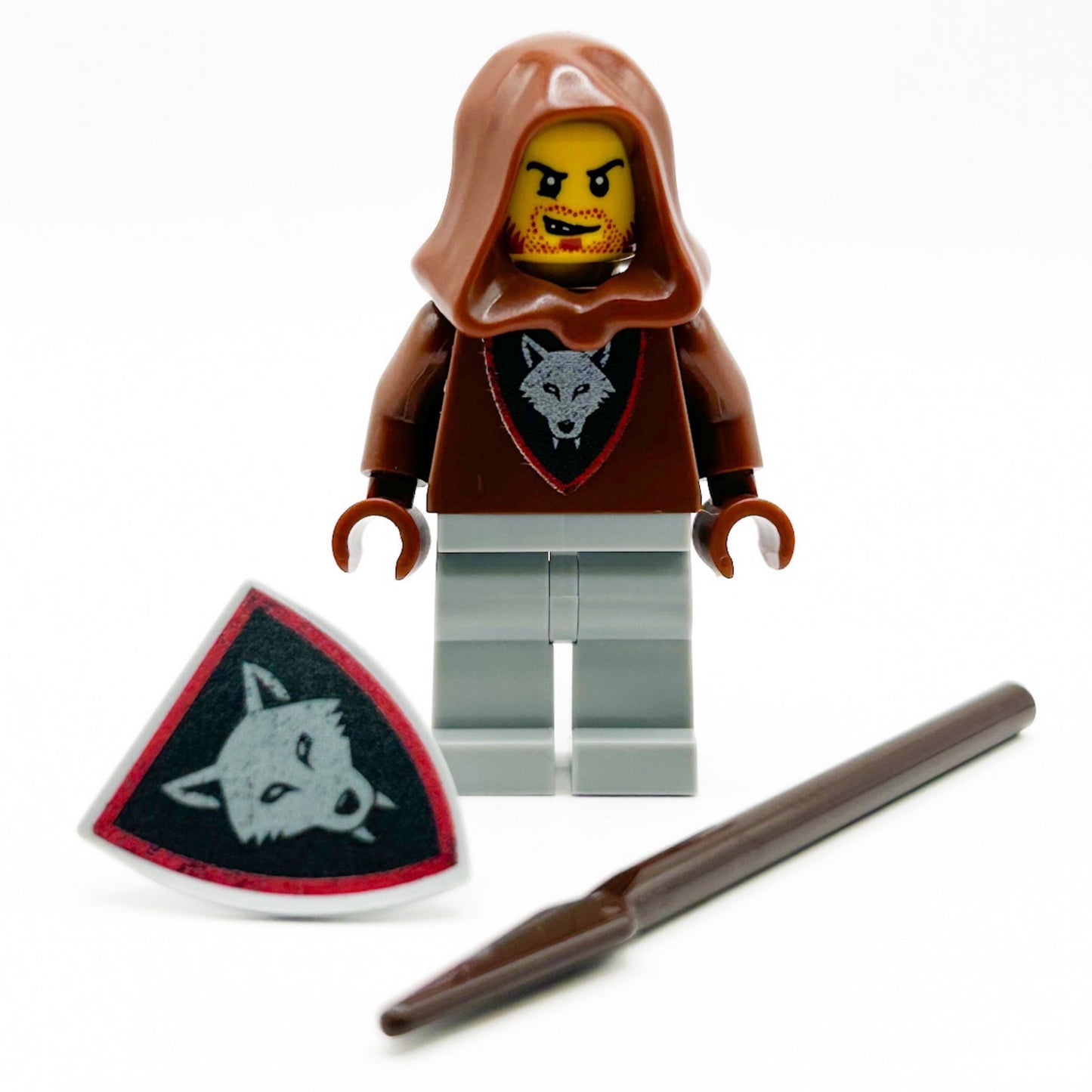 Wolfpack Bandit (Spear) - Custom Castle Minifigure B3 Customs