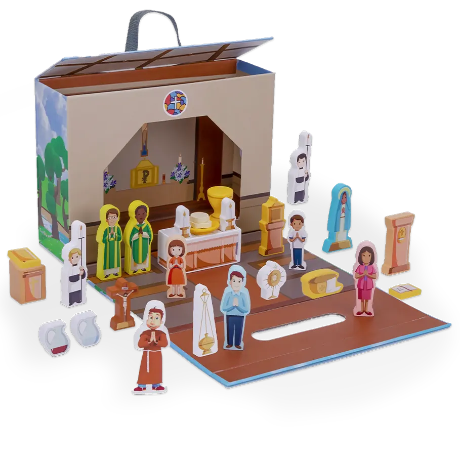 Brother Francis Church Playset
