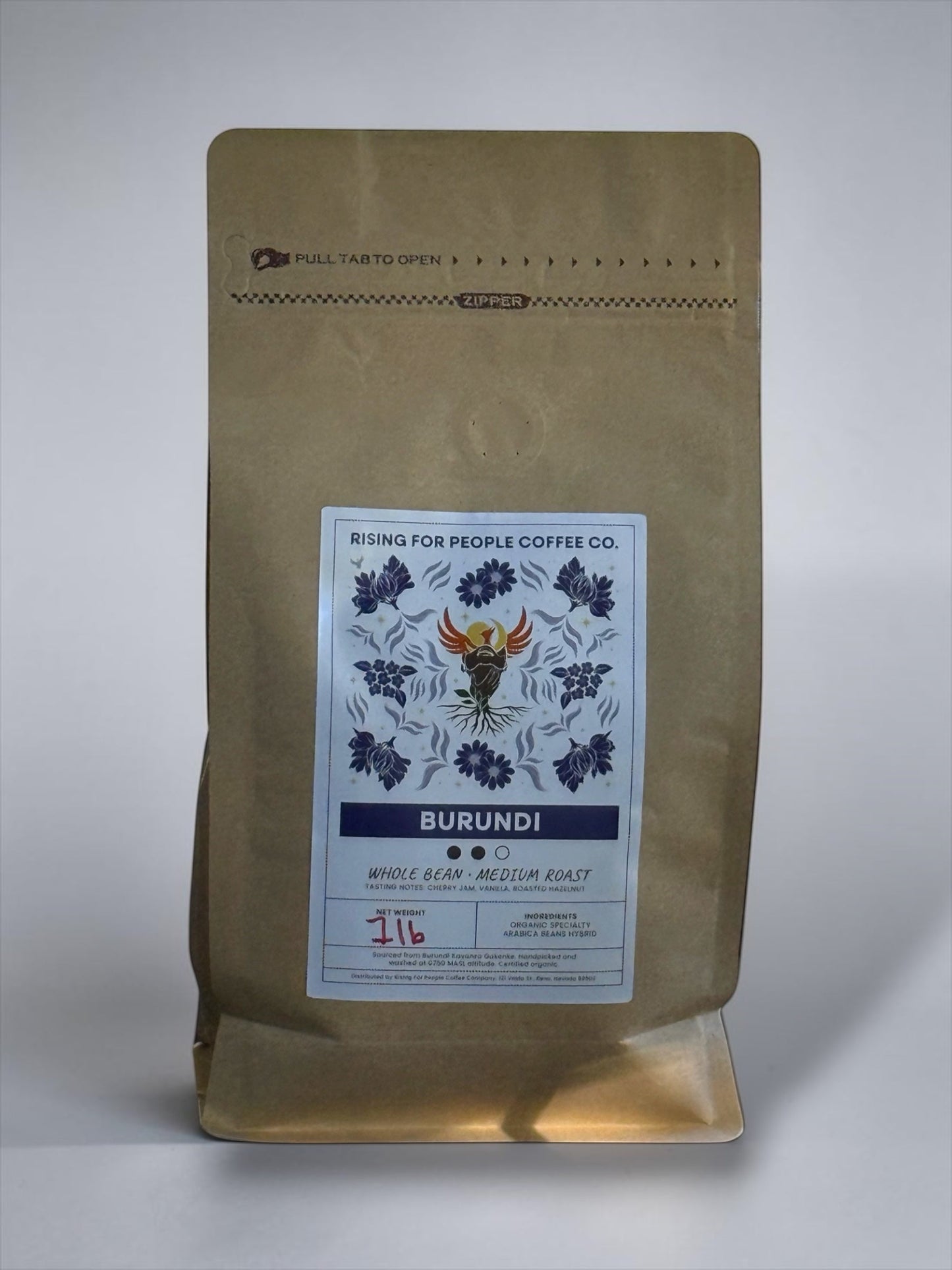 Burundi — Whole Bean, Medium Roast Coffee