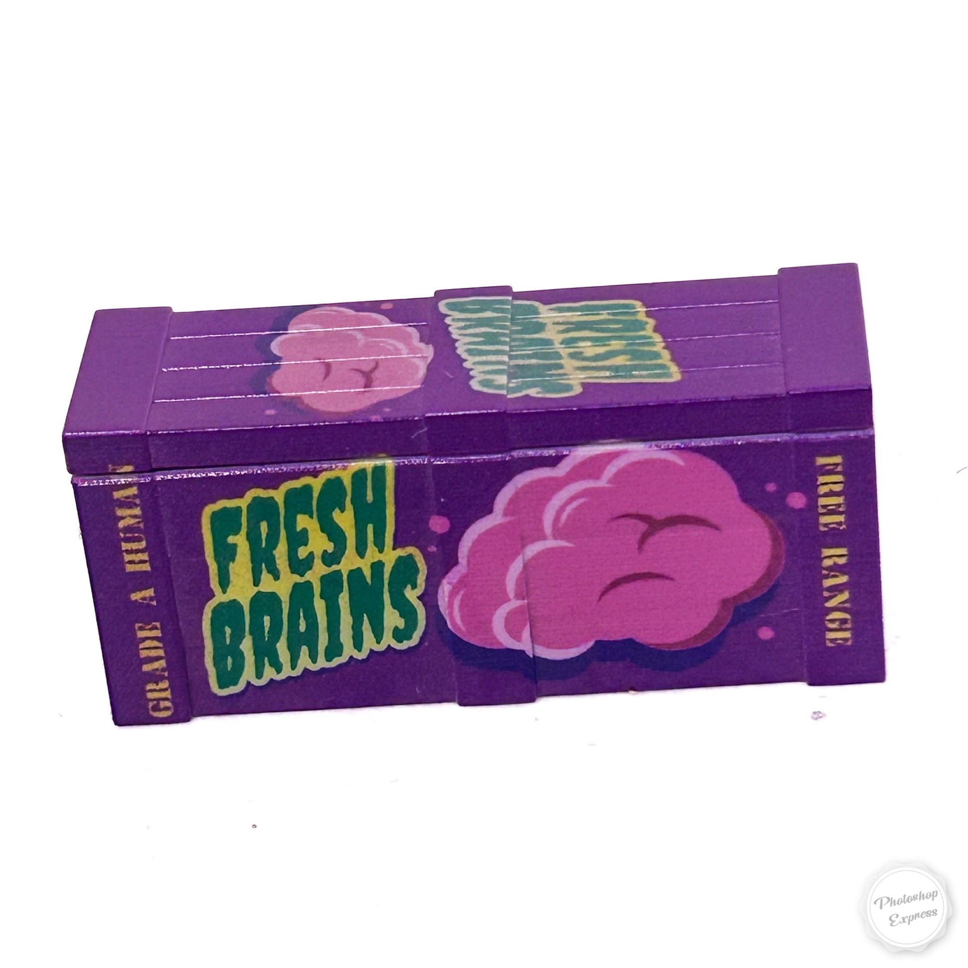 Fresh Brains Zombies BrickArms Crate - B3 Customs B3 Customs