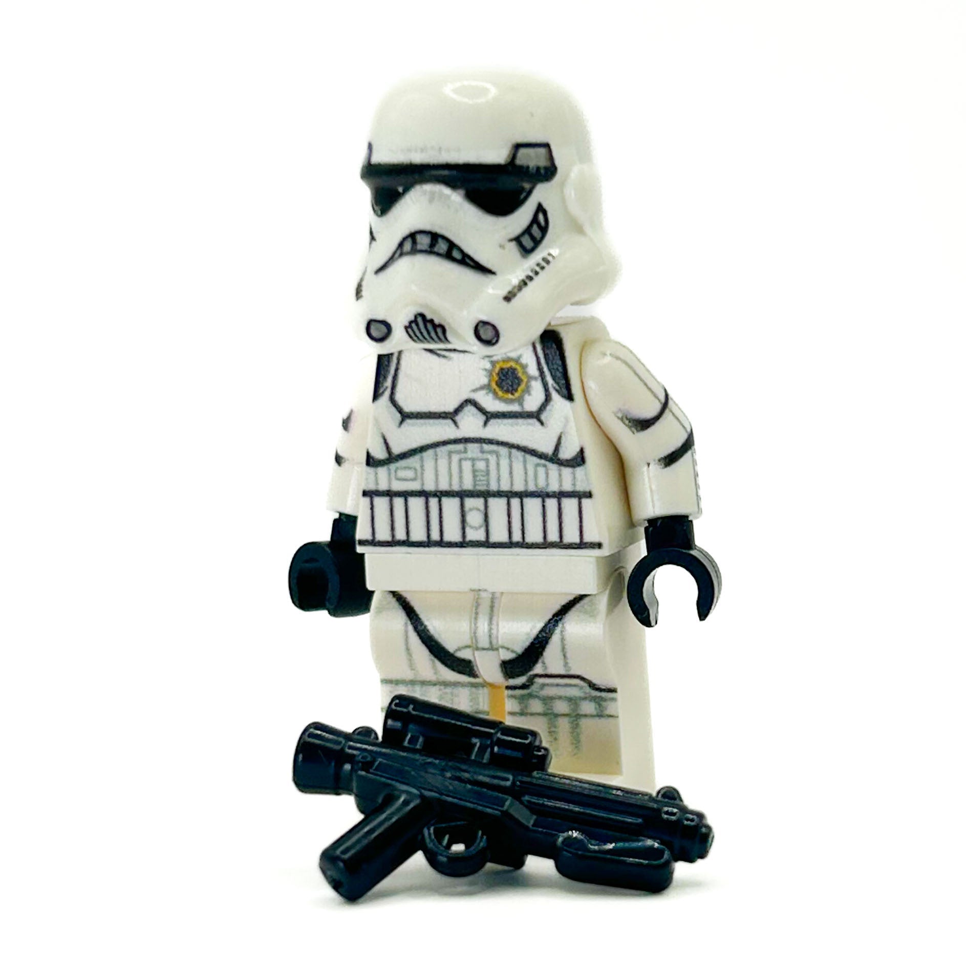 Custom Stormtrooper (Blaster Shot) Minifig - B3 Customs B3 Customs