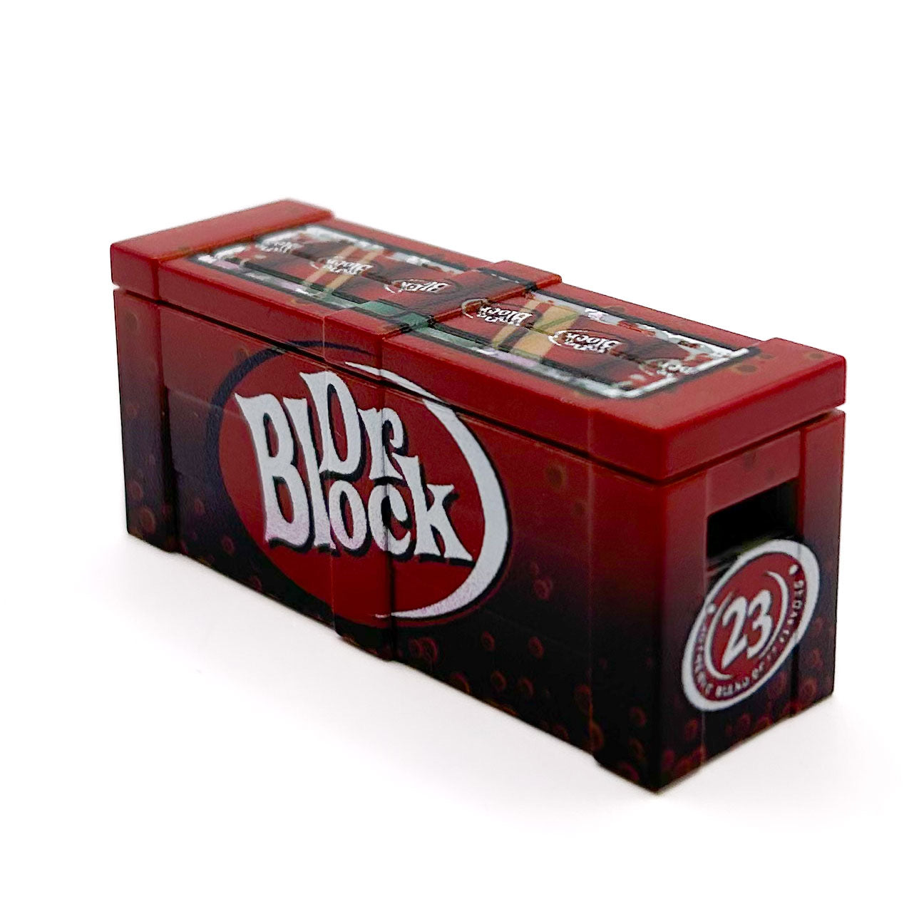 Dr. Block Soda BrickArms Custom Printed Crate - B3 Customs B3 Customs