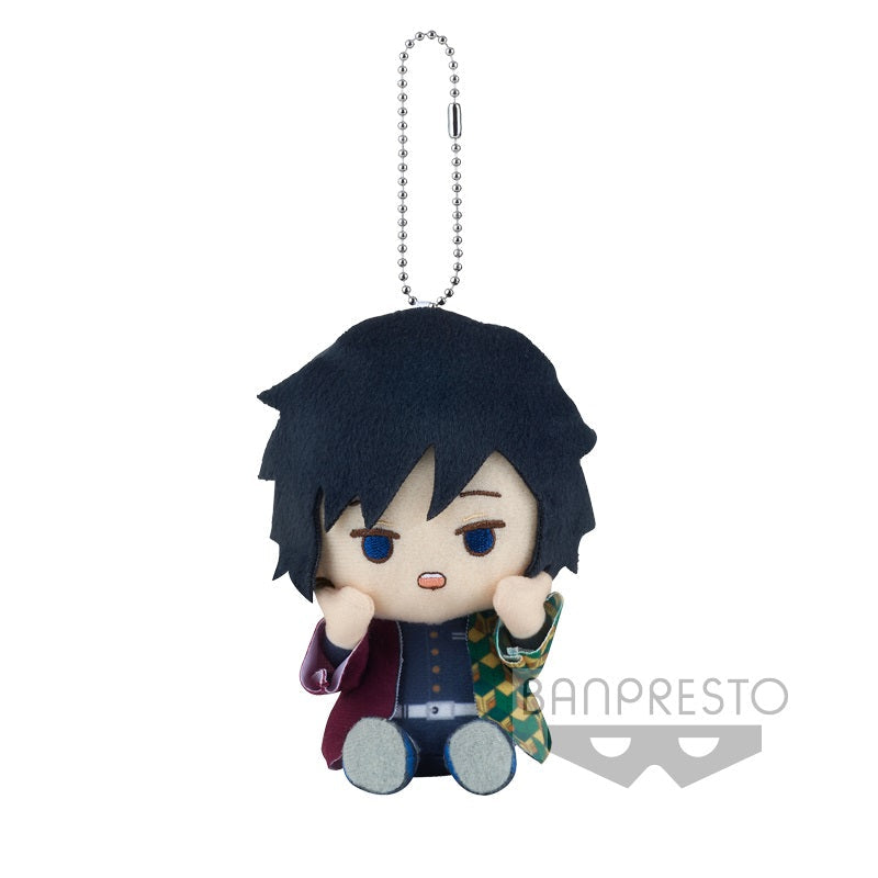 DEMON SLAYER BANDAI GIYU TOMIOKA KEYCHAIN PLUSH Anime Pop