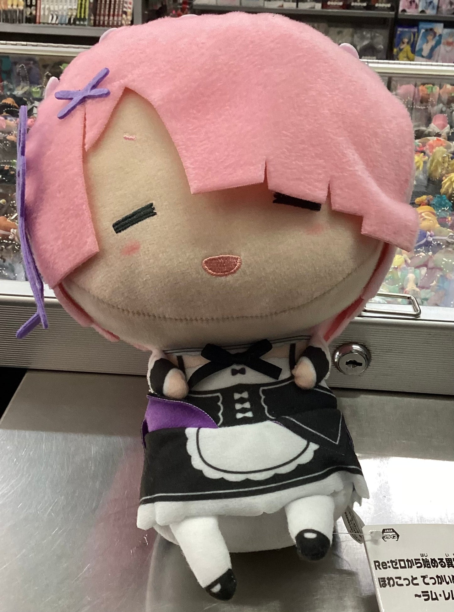 RE:ZERO BIG RAM EYES CLOSED PLUSH Anime Pop