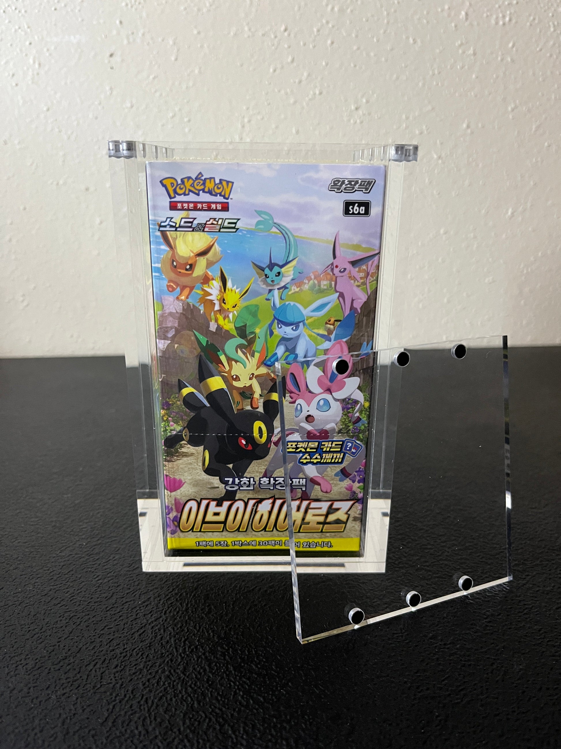 Premium Japanese One Piece/Dragon Ball Super Fusion World/Korean Pokemon Booster Box Protective Display Acrylic Case Version 2 Spoils and Loot