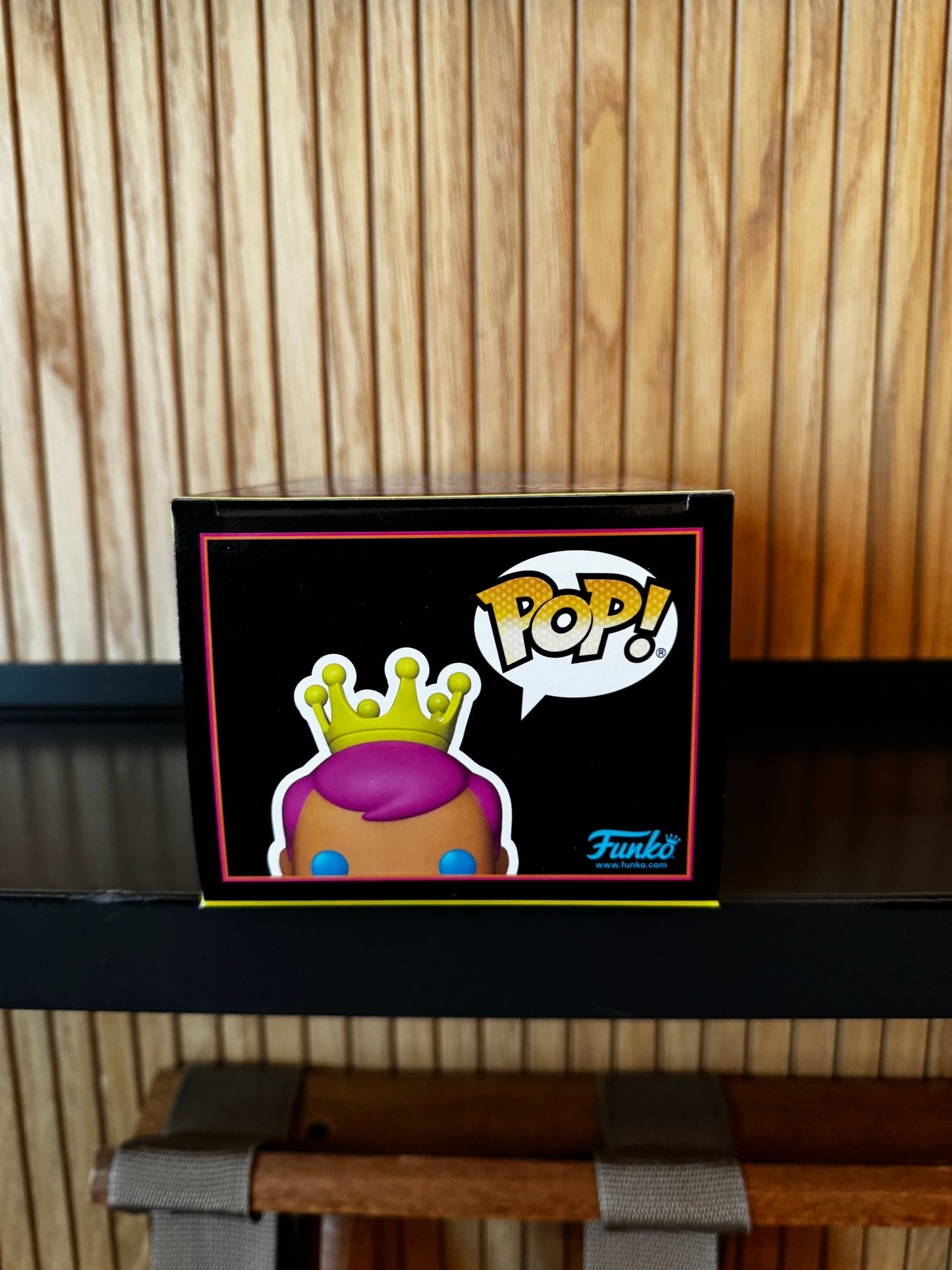 Funko Fundays Experience 2025: Pop! Originals MARVEL Freddy Funko as Iron Man (Blacklight) LE500 Ralphie's Funhouse