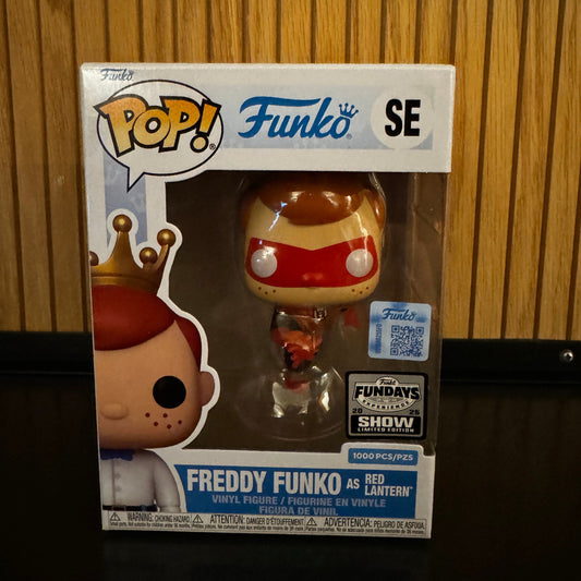 Funko Fundays Experience 2025: Pop! Originals DC Freddy Funko as Red Lantern () LE1000 Ralphie's Funhouse