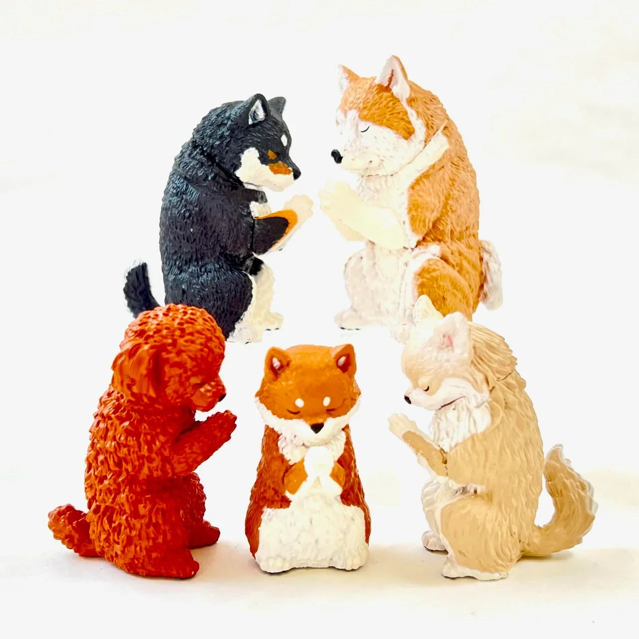 Bowing Puppy Dog Blind Box - Cute Collectible Gashapon Figure by Yell Super Anime Store