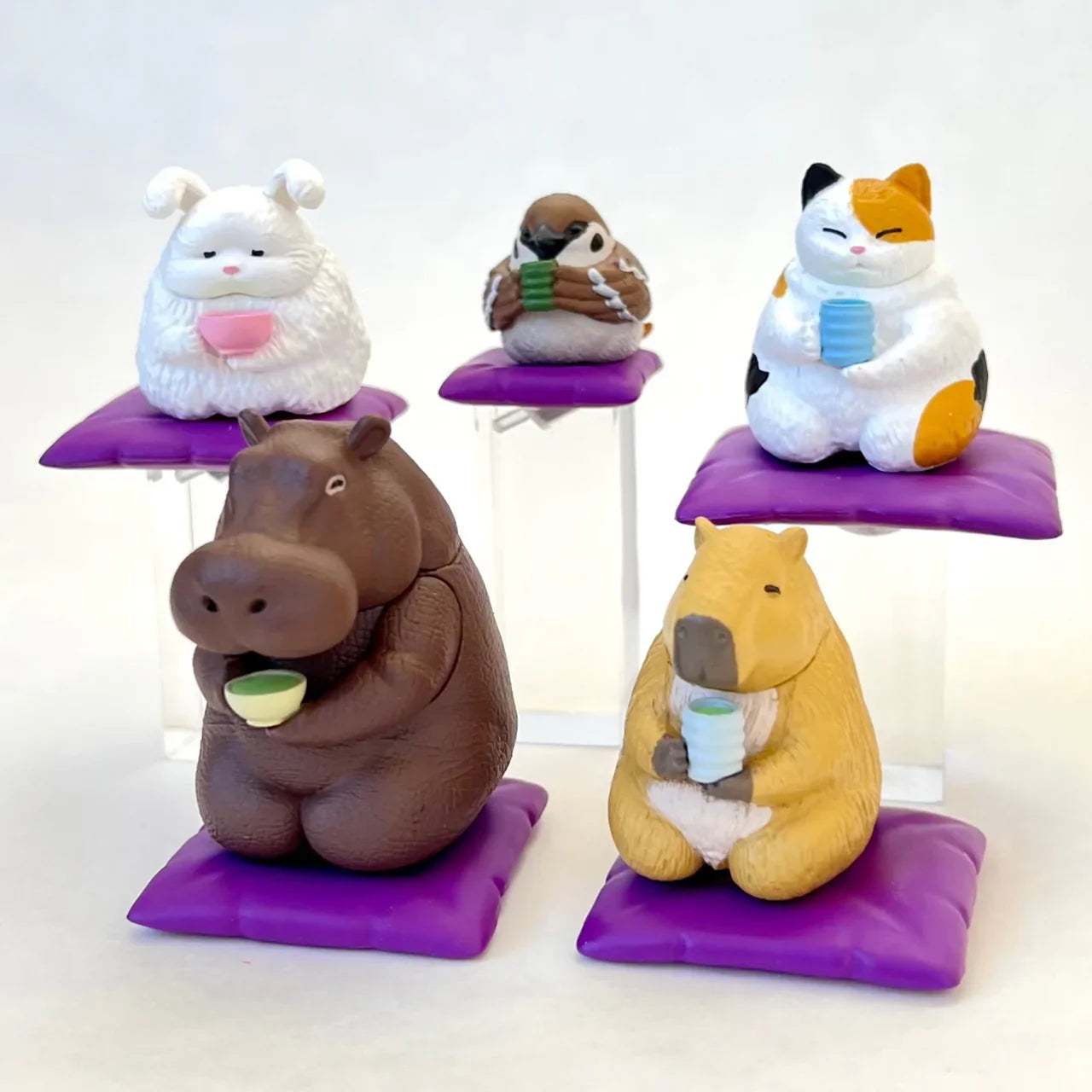 TEA TIME ANIMALS FIGURINE BLIND BOX (1 Blind Box) Super Anime Store