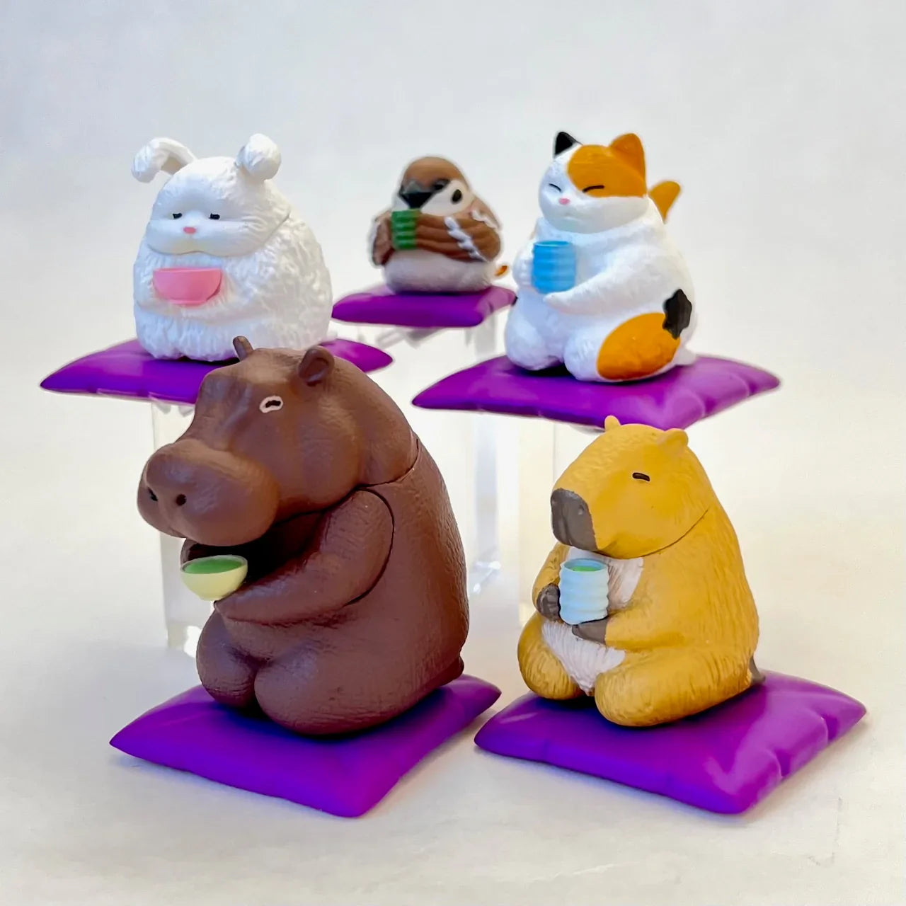TEA TIME ANIMALS FIGURINE BLIND BOX (1 Blind Box) Super Anime Store