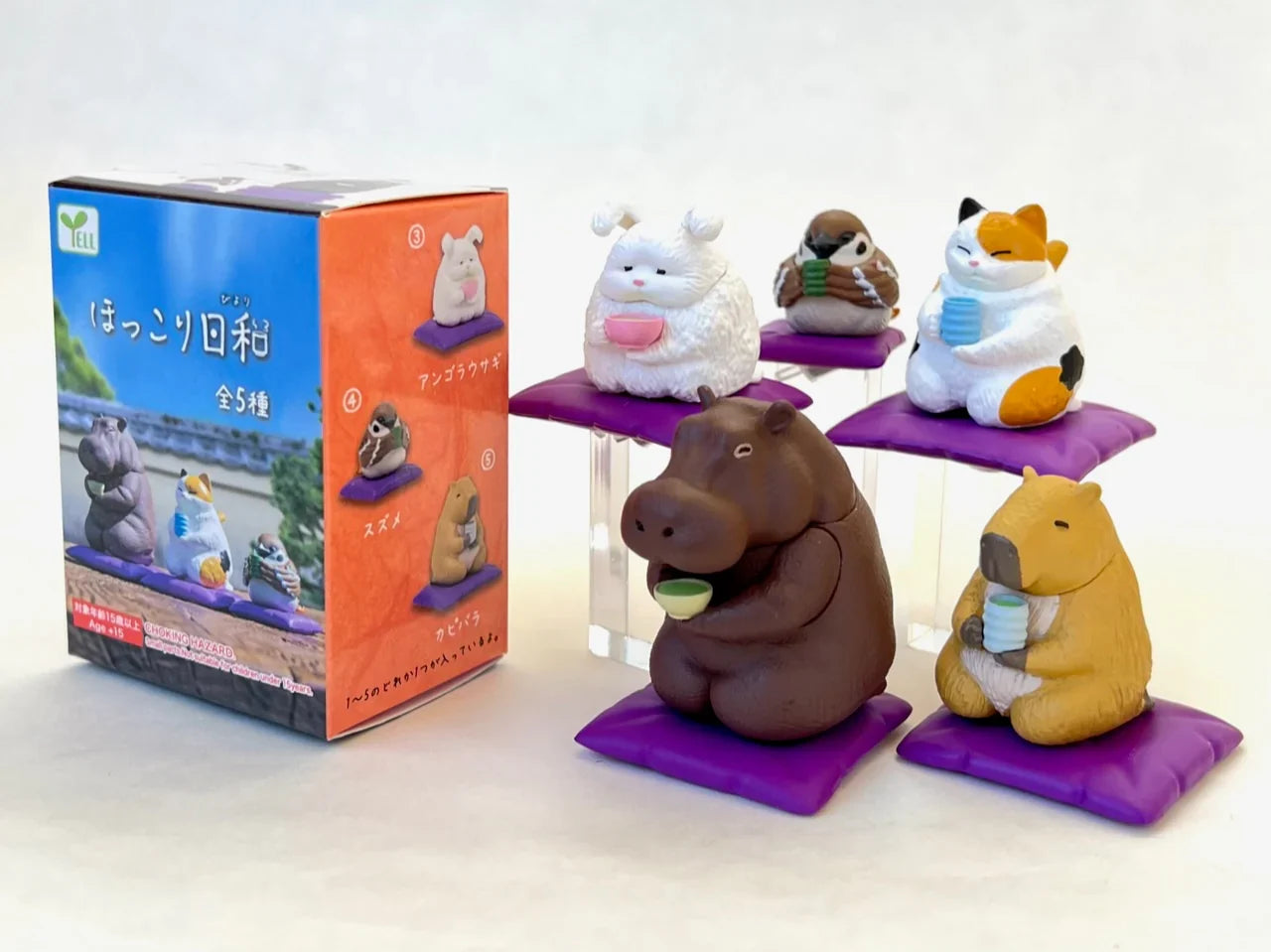 TEA TIME ANIMALS FIGURINE BLIND BOX (1 Blind Box) Super Anime Store