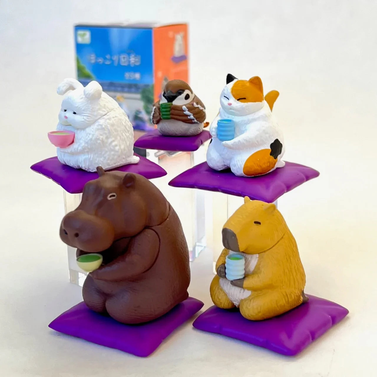 TEA TIME ANIMALS FIGURINE BLIND BOX (1 Blind Box) Super Anime Store