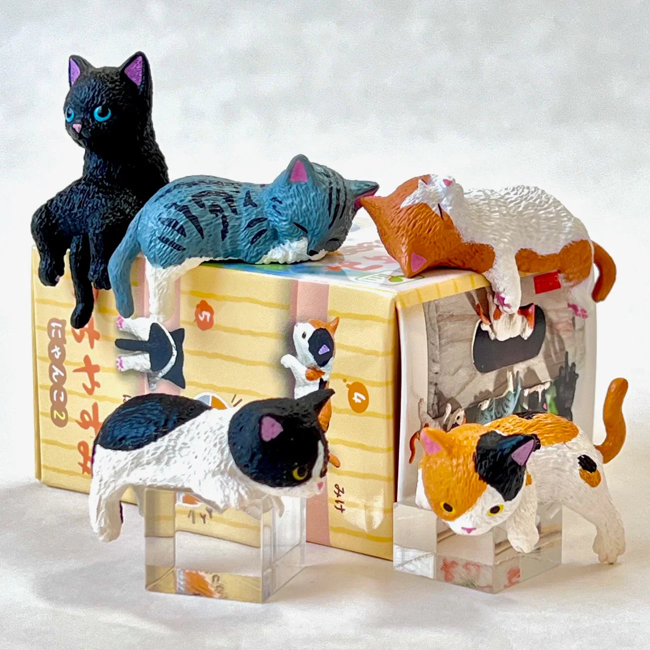Resting Cats Blind Box (1 Blind Box) Super Anime Store