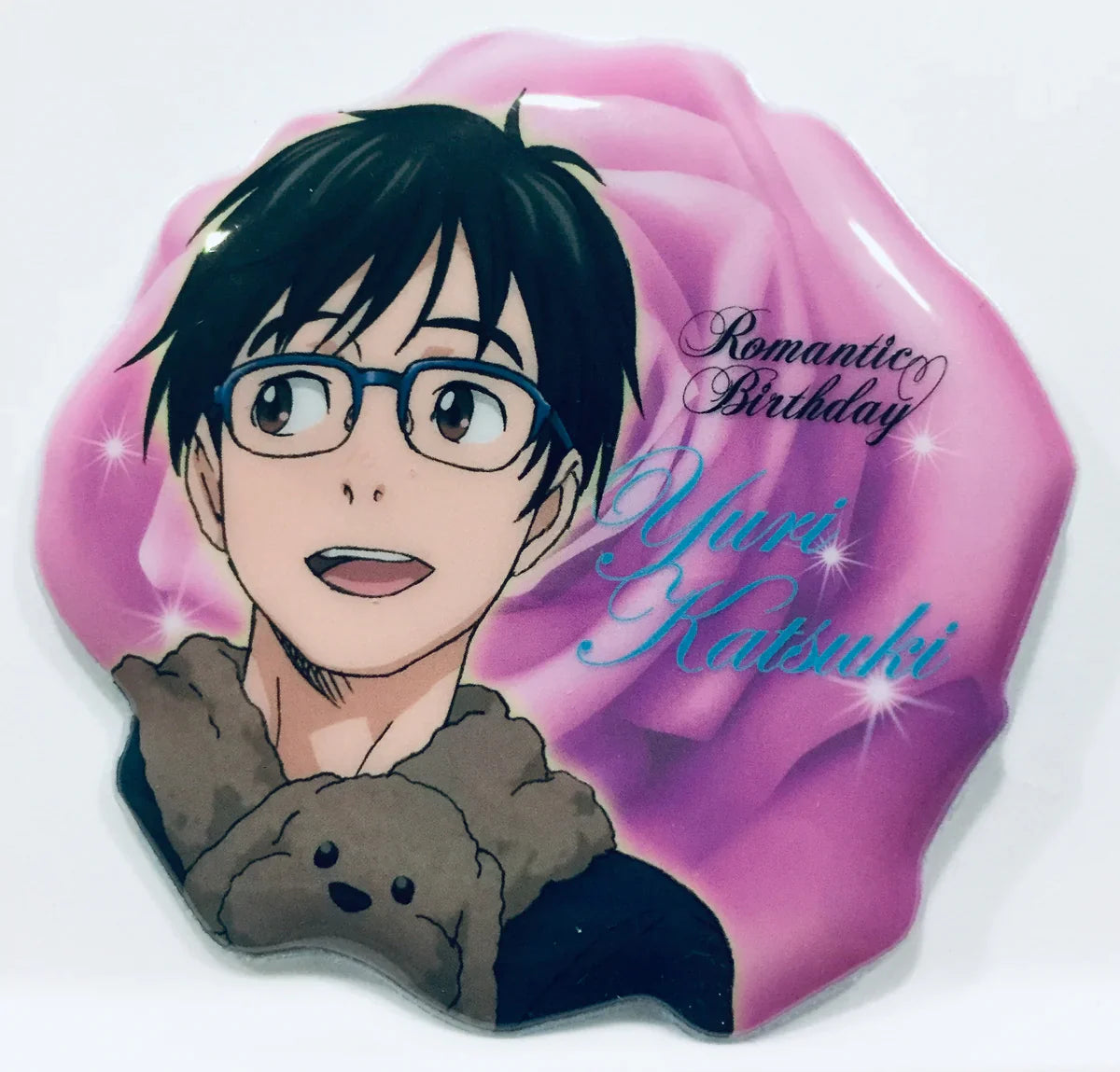 YURI ON ICE BIRTHDAY ICHIBAN KUJI TRADING PIN Anime Pop