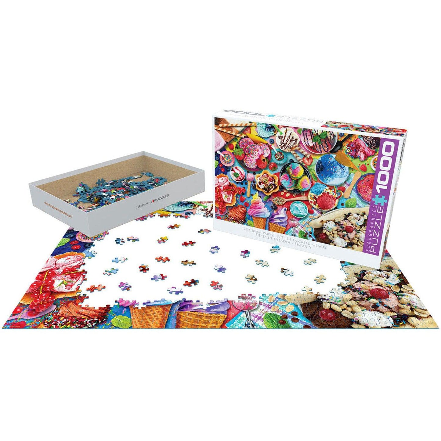 Ice Cream Party 1000 Piece Jigsaw Puzzle Eurographics