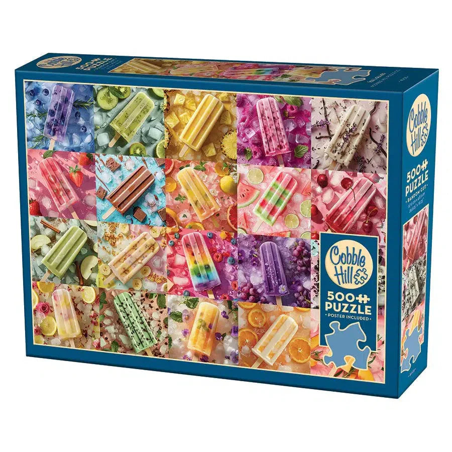 Ice Lollies 500 Piece Jigsaw Puzzle Cobble Hill