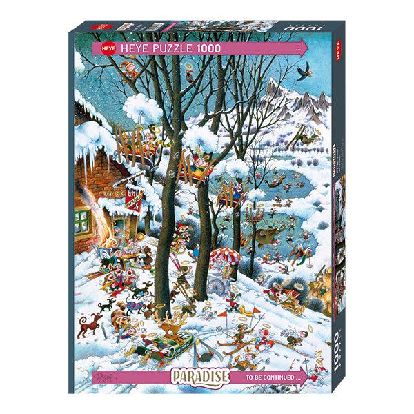 In Winter Paradise 1000 Piece Jigsaw Puzzle Heye Puzzle Merchant