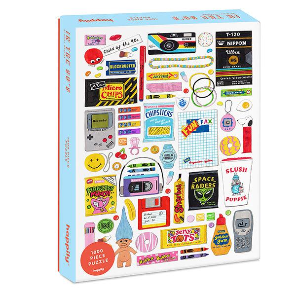 In the 90's 1000 Piece Jigsaw Puzzle Happily Puzzle Merchant