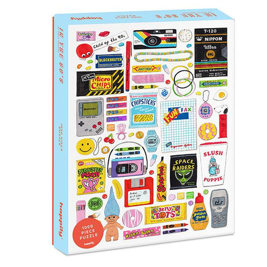 In the 90's 1000 Piece Jigsaw Puzzle Happily Puzzle Merchant