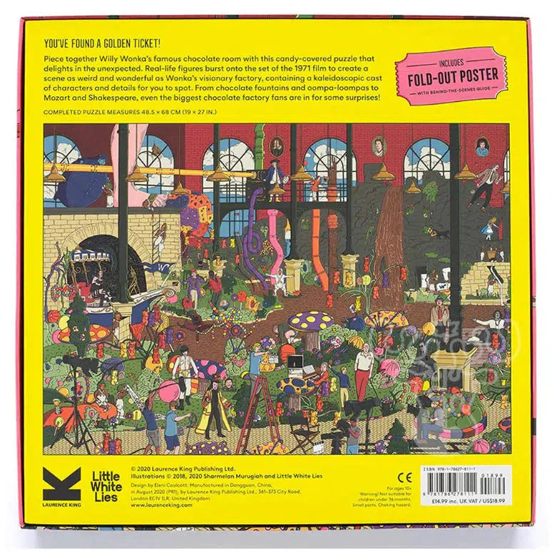 Inside the Chocolate Factory 1000 Piece Jigsaw Puzzle Laurence King