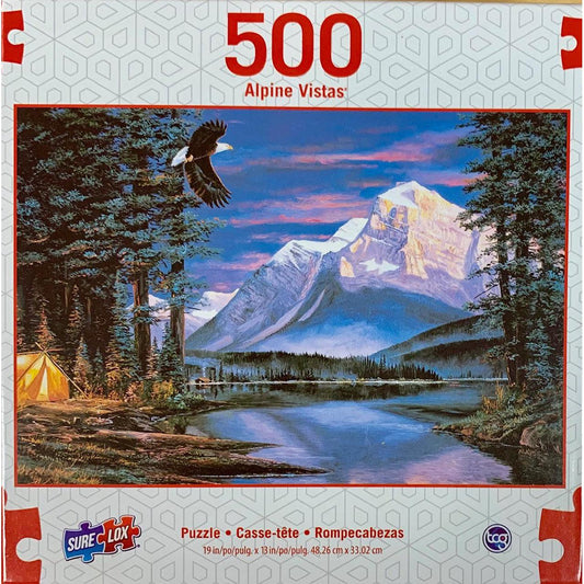 Into the Night Alpine Vistas 500 Piece Jigsaw Puzzle Sure Lox