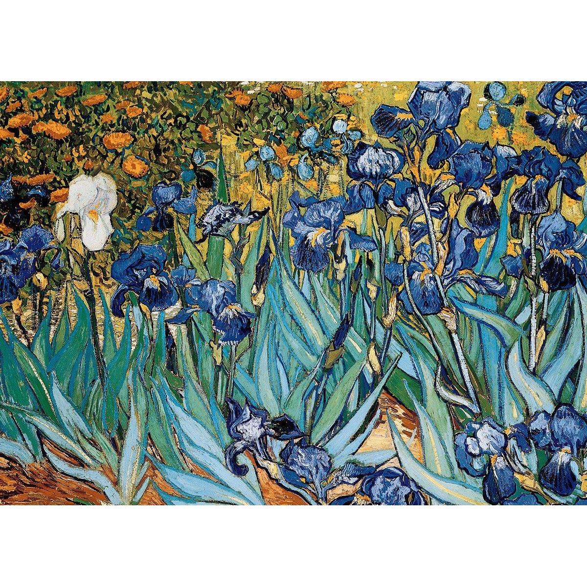 Irises by Vincent van Gogh 1000 Piece Jigsaw Puzzle Eurographics