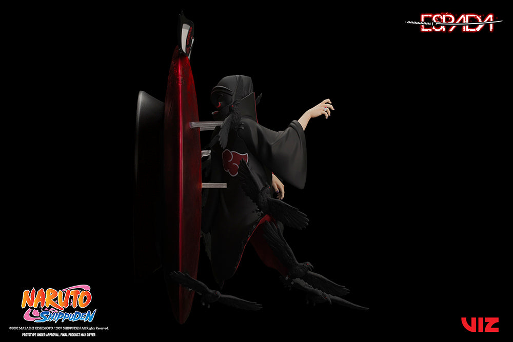 Naruto Shippuden Itachi Uchiha 1/8 Scale Wall Statue Figure - Official Espada Art Super Anime Store