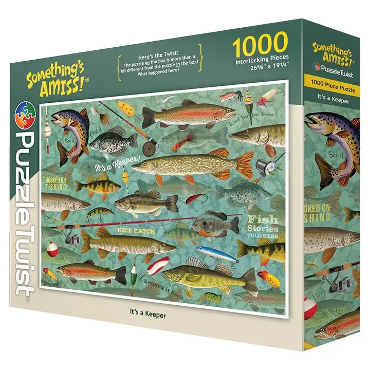 It's a Keeper "Something's Amiss!" 1000 Piece Jigsaw Puzzle PuzzleTwist